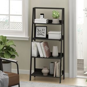 Ebern Designs Elliona Ladder Bookcase Dark Espresso 135.9cm H X 59.9cm W X 33cm D Ebern Designs Elliona Ladder Bookcase Dark Espresso 135.9cm H X 59.9cm W X 33cm D