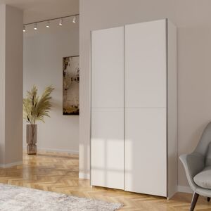 17 Stories Modern sliding door wardrobe, 2-doors, space-saving, engineered wood, white, 100,1 cm W x 190,5 cm H x 39,1 cm D Silver 190.5cm H X 100.1cm W X 39.1cm D 17 Stories Modern sliding door wardrobe, 2-doors, space-saving, engineered wood, white, 100,1 cm W x 190,5 cm H x 39,1 cm D Silver 190.5cm H X 100.1cm W X 39.1cm D