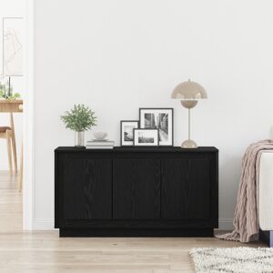 17 Stories Sideboard Black Oak MDF Large Buffet Cabinet Rectangular Black 55cm H X 102cm W X 35cm D 17 Stories Sideboard Black Oak MDF Large Buffet Cabinet Rectangular Black 55cm H X 102cm W X 35cm D