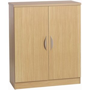 Ebern Designs Brendan-Kai 2-Door Storage Cabinet Classic Oak 103cm H X 85cm W X 41.4cm D Ebern Designs Brendan-Kai 2-Door Storage Cabinet Classic Oak 103cm H X 85cm W X 41.4cm D