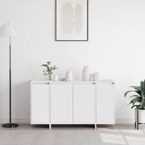 Latitude Run Sideboard 135 X 41 X 69 Cm Engineered Wood White 75cm H X 135cm W X 40.5cm D Latitude Run Sideboard 135 X 41 X 69 Cm Engineered Wood White 75cm H X 135cm W X 40.5cm D