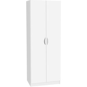 Ebern Designs Brendalee 2 -Door Storage Cabinet White 182cm H X 60cm W X 38.6cm D Ebern Designs Brendalee 2 -Door Storage Cabinet White 182cm H X 60cm W X 38.6cm D