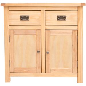 Natur Pur 2 Drawer 2 Door Sideboard Light Brown 80cm H X 84cm W X 40cm D Natur Pur 2 Drawer 2 Door Sideboard Light Brown 80cm H X 84cm W X 40cm D