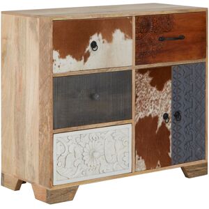 World Menagerie Merrinda Tall Mango Wood Sideboard Light Brown 80cm H X 90cm W X 40cm D World Menagerie Merrinda Tall Mango Wood Sideboard Light Brown 80cm H X 90cm W X 40cm D