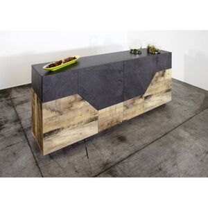Latitude Run Dasllan 158cm Sideboard Slate/Maple 158.5cm W X 43cm D Latitude Run Dasllan 158cm Sideboard Slate/Maple 158.5cm W X 43cm D