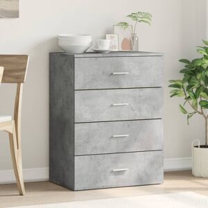 17 Stories Orel Sideboard 60x39x80 cm Engineered Wood Concrete Grey 80cm H X 60cm W X 39cm D 17 Stories Orel Sideboard 60x39x80 cm Engineered Wood Concrete Grey 80cm H X 60cm W X 39cm D
