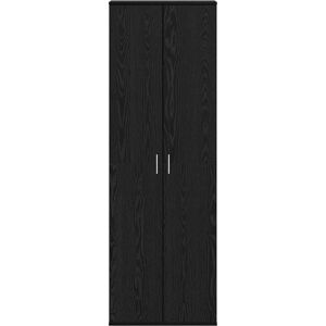 17 Stories Highboard 60 X 35 X 180 Cm Engineered Wood Black Oak 180cm H X 60cm W X 35cm D 17 Stories Highboard 60 X 35 X 180 Cm Engineered Wood Black Oak 180cm H X 60cm W X 35cm D