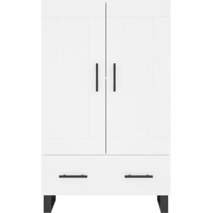Latitude Run Blocher 69.5cm Wide 1 Drawer Highboard White 115cm H X 69.5cm W X 31cm D Latitude Run Blocher 69.5cm Wide 1 Drawer Highboard White 115cm H X 69.5cm W X 31cm D
