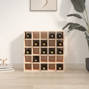 Latitude Run Labors 25 Bottle Solid Wood Floor Wine Bottle Rack Light Brown 56cm H X 56cm W X 25cm D Latitude Run Labors 25 Bottle Solid Wood Floor Wine Bottle Rack Light Brown 56cm H X 56cm W X 25cm D