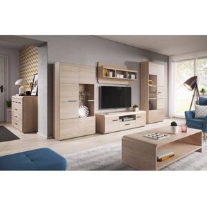 Alpen Home Ono 4 Drawer - 1 Door Accent Cabinet Oak Sonoma 86cm H X 80cm W X 42cm D Alpen Home Ono 4 Drawer - 1 Door Accent Cabinet Oak Sonoma 86cm H X 80cm W X 42cm D