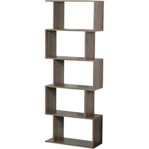 Ebern Designs Tasker Bookcase Oak 159cm H X 60cm W X 24cm D Ebern Designs Tasker Bookcase Oak 159cm H X 60cm W X 24cm D
