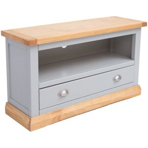 Lark Manor Able TV Stand for TVs up to 48Cm Grey/Natural 48" Lark Manor Able TV Stand for TVs up to 48Cm Grey/Natural 48"