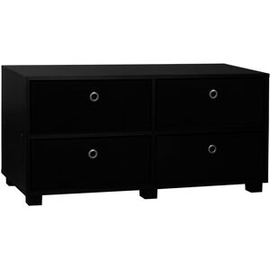 Symple Stuff TV Stand for TVs up to 43" Black 43" Symple Stuff TV Stand for TVs up to 43" Black 43"