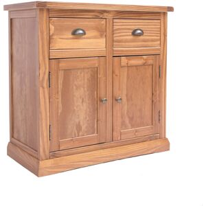 Beachcrest Home Watson 2 Drawer 2 Door Sideboard Brown 80cm H X 84cm W X 40cm D Beachcrest Home Watson 2 Drawer 2 Door Sideboard Brown 80cm H X 84cm W X 40cm D