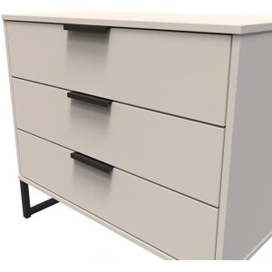 Ebern Designs Fully Assembled Luecinda 3 - Drawer Chest of Drawers Kashmir Matt 69.5cm H X 76.5cm W X 41.5cm D Ebern Designs Fully Assembled Luecinda 3 - Drawer Chest of Drawers Kashmir Matt 69.5cm H X 76.5cm W X 41.5cm D