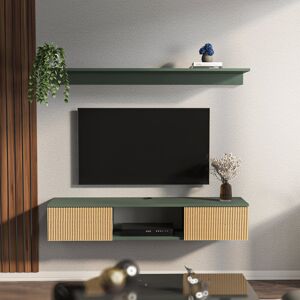 Metro Charlay Floating TV Stand for TVs up to 60" Silva/Hazeran 60" Metro Charlay Floating TV Stand for TVs up to 60" Silva/Hazeran 60"