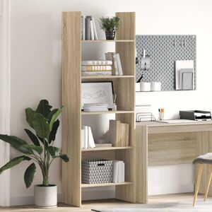 Ebern Designs Dorith Bookcase Beige 180cm H x 60cm W x 35cm D Ebern Designs Dorith Bookcase Beige 180cm H x 60cm W x 35cm D