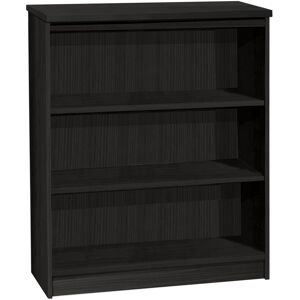 Ebern Designs Brenay Bookcase Black Havana 103cm H X 85cm W X 41.4cm D Ebern Designs Brenay Bookcase Black Havana 103cm H X 85cm W X 41.4cm D