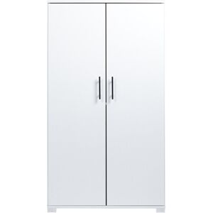 Rebrilliant Bucoli Tall Storage Cupboard, 2 Door Locking, Wooden File Cabinet Satin 185cm H X 80cm W X 40cm D Rebrilliant Bucoli Tall Storage Cupboard, 2 Door Locking, Wooden File Cabinet Satin 185cm H X 80cm W X 40cm D