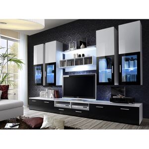 Metro Gostkowski Entertainment Unit for TVs up to 65" White/Black 65" Metro Gostkowski Entertainment Unit for TVs up to 65" White/Black 65"