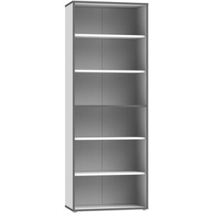 Latitude Run Bibeau 84.5Cm H x 226.5Cm W Bookcase 226.4cm H X 84.5cm W X 40cm D Latitude Run Bibeau 84.5Cm H x 226.5Cm W Bookcase 226.4cm H X 84.5cm W X 40cm D