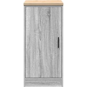 Lily Manor Solid Wood Single Storage Cabinet ( 85cm H x 40cm W x 51cm D) Grey Sonoma 85cm H X 40cm W X 51cm D Lily Manor Solid Wood Single Storage Cabinet ( 85cm H x 40cm W x 51cm D) Grey Sonoma 85cm H X 40cm W X 51cm D