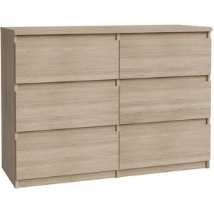 17 Stories Spacious, modern style 6-Drawer Chest of Drawers, 110 cm W x 79,9 cm H x 42,2 cm D Beige 79.9cm H X 110cm W X 42.2cm D 17 Stories Spacious, modern style 6-Drawer Chest of Drawers, 110 cm W x 79,9 cm H x 42,2 cm D Beige 79.9cm H X 110cm W X 42.2cm D