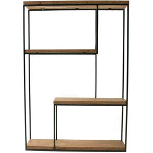 Rio Minner 100cm 2 Shelf Shelving Unit Brown 100cm H X 70cm W X 18cm D Rio Minner 100cm 2 Shelf Shelving Unit Brown 100cm H X 70cm W X 18cm D