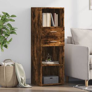 Borough Wharf Highboard Engineered Wood Smoked Oak 48.8" H x 15.7" W x 16.7" D Borough Wharf Highboard Engineered Wood Smoked Oak 48.8" H x 15.7" W x 16.7" D