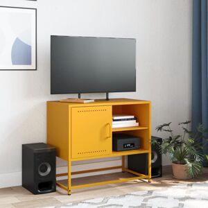 Latitude Run Vidaxl TV stand 68 x 39 x 60.5cm steel Anthracite 100.5cm Latitude Run Vidaxl TV stand 68 x 39 x 60.5cm steel Anthracite 100.5cm