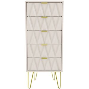 Canora Grey Fully Assembled Diamond 5 Drawer 45Cm W Kashmir Matt 108.9cm H X 45cm W X 39.5cm D Canora Grey Fully Assembled Diamond 5 Drawer 45Cm W Kashmir Matt 108.9cm H X 45cm W X 39.5cm D