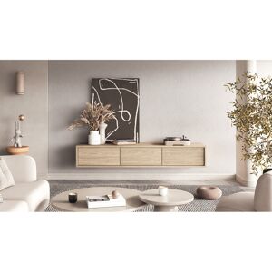 Metro Aydogan TV Stand for TVs up to 78" Natural Wood 78" Metro Aydogan TV Stand for TVs up to 78" Natural Wood 78"