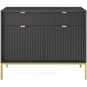 Fairmont Park Kalanchoe 2 - Door Accent Cabinet Black 83cm H X 104cm W X 39cm D Fairmont Park Kalanchoe 2 - Door Accent Cabinet Black 83cm H X 104cm W X 39cm D