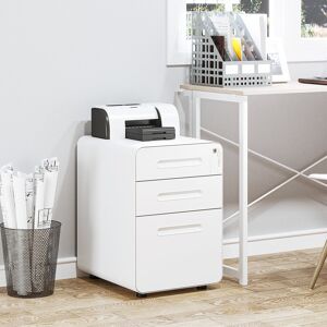 Zipcode Design Uwharrie 3 Drawer Filing Cabinet White 59.0cm H X 39.0cm W X 48.0cm D Zipcode Design Uwharrie 3 Drawer Filing Cabinet White 59.0cm H X 39.0cm W X 48.0cm D