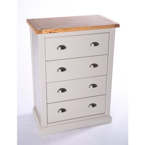 House of Hampton Dwayne 4 Drawer Chest Chrome/Grey 95cm H X 70cm W X 40cm D House of Hampton Dwayne 4 Drawer Chest Chrome/Grey 95cm H X 70cm W X 40cm D