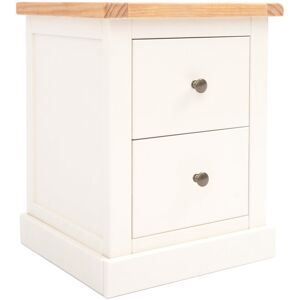 August Grove 2 Drawer Bedside Cabinet White 56cm H X 45cm W X 40cm D August Grove 2 Drawer Bedside Cabinet White 56cm H X 45cm W X 40cm D
