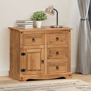 Brambly Cottage Bridewell 87 Cm Wide 4 Drawer Pine Solid Wood Sideboard Antique Wax 76cm H X 87cm W X 40cm D Brambly Cottage Bridewell 87 Cm Wide 4 Drawer Pine Solid Wood Sideboard Antique Wax 76cm H X 87cm W X 40cm D