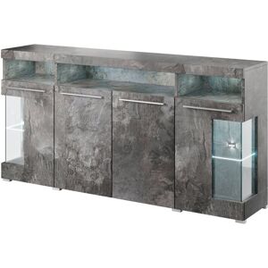 Ivy Bronx Tregenna 182 Cm Wide Sideboard Dark Grey 92cm H X 182cm W X 39cm D Ivy Bronx Tregenna 182 Cm Wide Sideboard Dark Grey 92cm H X 182cm W X 39cm D