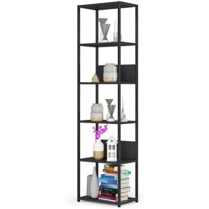 17 Stories Bookcase Black 192cm H x 50cm W x 32cm D 17 Stories Bookcase Black 192cm H x 50cm W x 32cm D