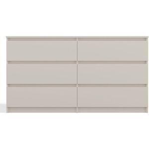 Latitude Run Blye Sideboard With Six Drawers 138 cm Cashmere Beige 75cm H X 138cm W X 40cm D Latitude Run Blye Sideboard With Six Drawers 138 cm Cashmere Beige 75cm H X 138cm W X 40cm D