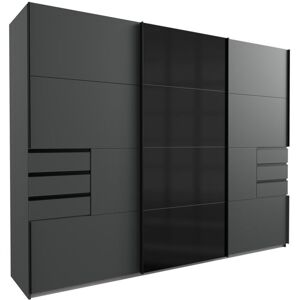 Ebern Designs SAIGON Matt black 210cm H X 270cm W X 64cm D Ebern Designs SAIGON Matt black 210cm H X 270cm W X 64cm D