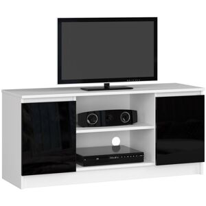 Metro Renelso Entertainment Unit for TVs up to 50" White/Black Gloss 50" Metro Renelso Entertainment Unit for TVs up to 50" White/Black Gloss 50"