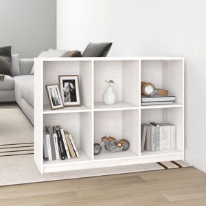 Ebern Designs Goutham 76Cm H x 104Cm W Solid Wood Standard Bookcase White 76cm H X 104cm W X 33cm D Ebern Designs Goutham 76Cm H x 104Cm W Solid Wood Standard Bookcase White 76cm H X 104cm W X 33cm D