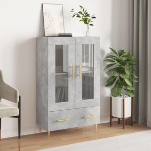 Fairmont Park Ascalon 69.5cm Wide 1 Drawer Highboard Concrete Oak 115cm H X 69.5cm W X 31cm D Fairmont Park Ascalon 69.5cm Wide 1 Drawer Highboard Concrete Oak 115cm H X 69.5cm W X 31cm D