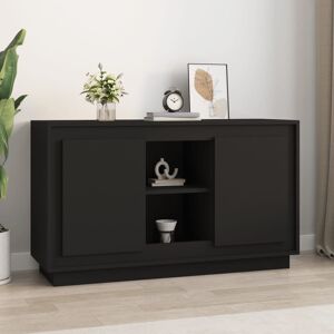 17 Stories Lissi Sideboard 102x35x60 cm Engineered Wood Black 60cm H X 102cm W X 35cm D 17 Stories Lissi Sideboard 102x35x60 cm Engineered Wood Black 60cm H X 102cm W X 35cm D