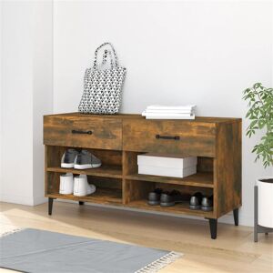Borough Wharf 8 Pair Shoe Storage Bench Oak 8 Borough Wharf 8 Pair Shoe Storage Bench Oak 8
