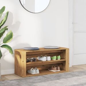 Alpen Home Shoe Rack Gray Sonoma 100 X 35 x 45 Cm Engineered wood Artisan Oak 8 Alpen Home Shoe Rack Gray Sonoma 100 X 35 x 45 Cm Engineered wood Artisan Oak 8