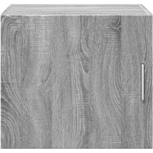 17 Stories Vidaxl Wall Mounted Cabinet Grey/Sonoma 40cm H X 45cm W X 42.5cm D 17 Stories Vidaxl Wall Mounted Cabinet Grey/Sonoma 40cm H X 45cm W X 42.5cm D