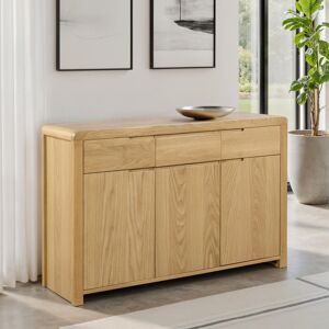 Gracie Oaks Bruner Sideboard Oak 85cm H X 130cm W X 40cm D Gracie Oaks Bruner Sideboard Oak 85cm H X 130cm W X 40cm D