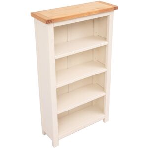 Three Posts Venice Bookcase White/Light Top (4 Shelves) 120cm H x 70cm W x 25cm D Three Posts Venice Bookcase White/Light Top (4 Shelves) 120cm H x 70cm W x 25cm D